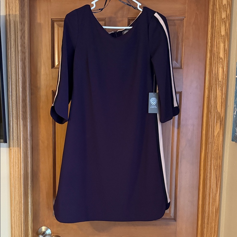 Vince Camuto Dark Purple Dress
